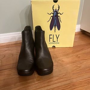 FLY London leather ankle boots